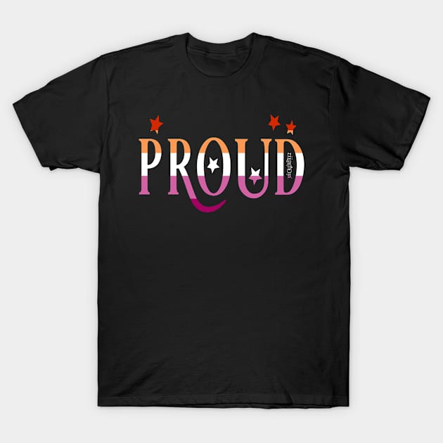 Proud lesbian T-Shirt by Wicked9mm